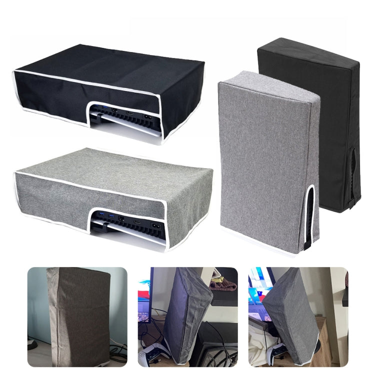 PS5-1 for Snoy PS5 Game Console Waterproof and Dustproof Protective Cover, (Vertical Gray), (Horizontal Black), (Horizontal Gray), (Vertical Black)