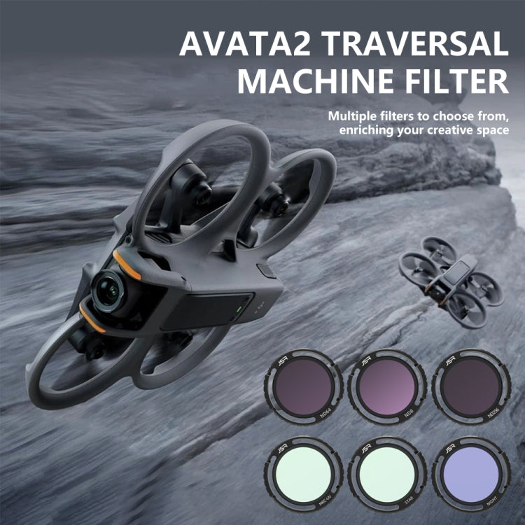 For DJI Avata 2 Traverser Filter Accessories Camera Scrim Polarizing Lens, JSR-2050-01 MCUV, JSR-2050-04 CPL, JSR-2050-05 ND8, JSR-2050-06 ND16, JSR-2050-07 ND32, JSR-2050-08 ND64, JSR-2050-09 ND256, JSR-2050-10 ND8PL, JSR-2050-11 ND16PL