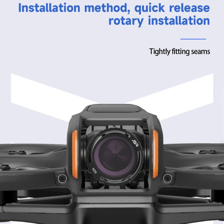 For DJI Avata 2 Traverser Filter Accessories Camera Scrim Polarizing Lens, JSR-2050-01 MCUV, JSR-2050-04 CPL, JSR-2050-05 ND8, JSR-2050-06 ND16, JSR-2050-07 ND32, JSR-2050-08 ND64, JSR-2050-09 ND256, JSR-2050-10 ND8PL, JSR-2050-11 ND16PL