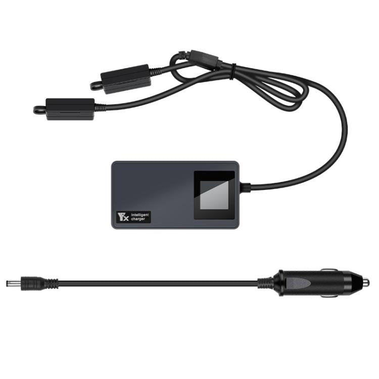 For DJI Air 3S /Air 3 YX Digital Display Car Charger Charge 2 Batteries At the Same Time, Car Charger