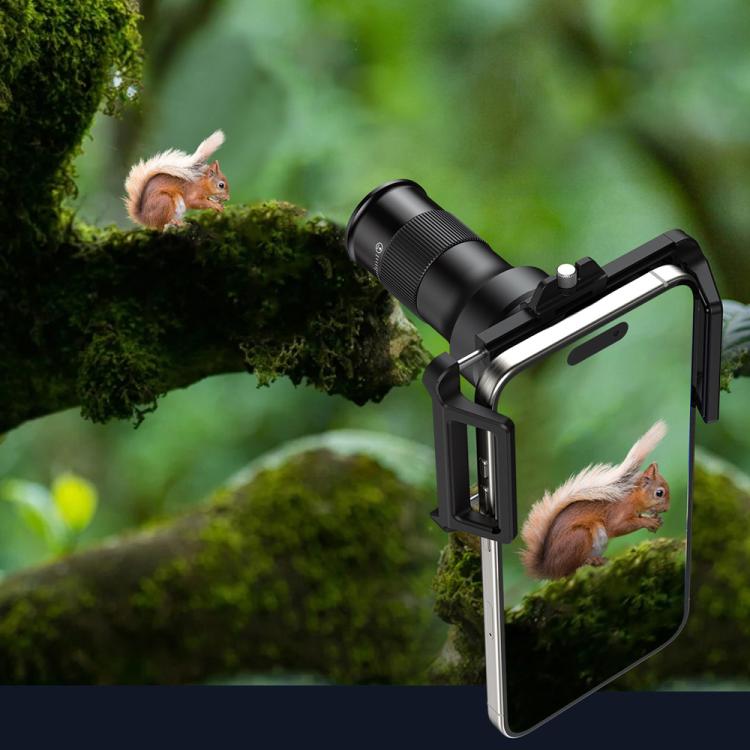APEXEL APL-TM6 Portable 6X Telephoto Macro 2 In 1 Cell Phone Lens, APL-TM6