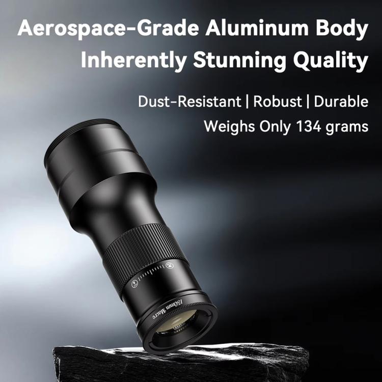 APEXEL APL-TM6 Portable 6X Telephoto Macro 2 In 1 Cell Phone Lens, APL-TM6
