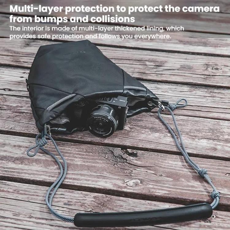 PGYTECH OneGo SLR Camera Waterproof Drawstring Bag, White, Green, Black, Pink, Yellow