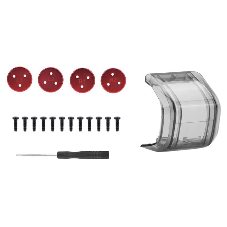 For DJI Avata 2 BRDRC Motor Dust Protection Cover Accessories, Motor Cover, Bottom Cover + Lens Cover, Bottom Cover + Gimbal Bumper, Bottom Cover + Protection Ring, Bottom Cover + Gimbal Bumper + Protection Ring