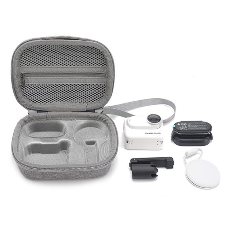 For Insta360 GO 3 / 3S Standard Edition BKano GO-002 Storage Bag Handheld Portable Pouch, Grey