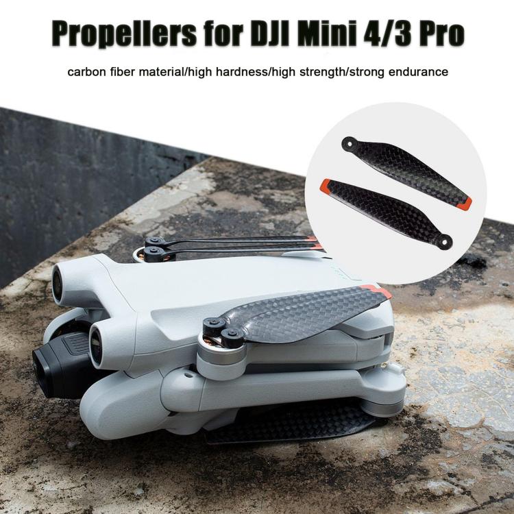 For DJI Mini 3 Pro/4 Pro 6030F Carbon Fiber Noise-reducing Propellers, For Mini 4 Pro/Mini 3 Pro 4pcs, For Mini 4 Pro/Mini 3 Pro 8pcs