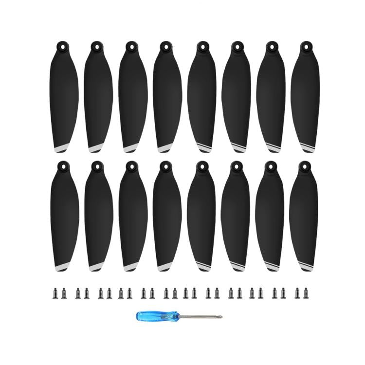 For DJI Mini 2 / Mini 2 SE Propellers 4726F Replacement Blades, 2pairs Gold Edge, 2pairs Silver Edge, 2pairs Orange Edge, 4pairs Gold Edge, 4pairs Silver Edge, 4pairs Orange Edge
