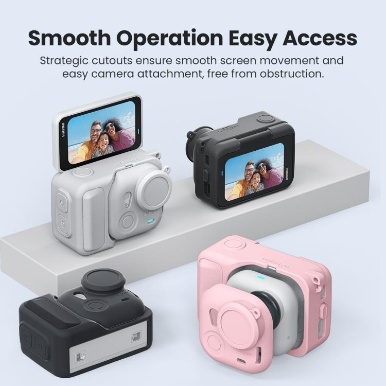 For Insta360 Go Ultra aMagisn Silicone Protective Case Kit All-round Protection Shell
