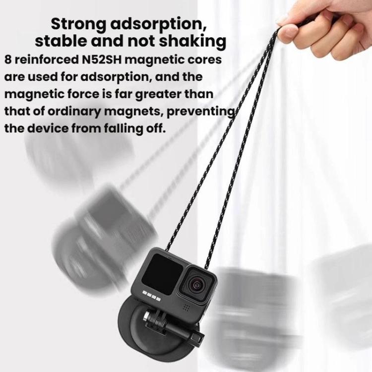 Universal Action Camera Magnetic Lanyard Camera Neck-Mount Bracket, BH-14, BH-14 With 1/4 inch Adapter
