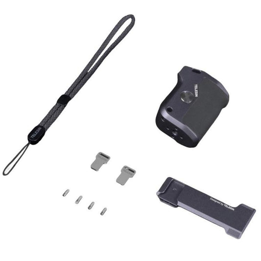 TELESIN Camera Grip Kit For GoPro HERO9 Black / HERO10 Black / HERO11 Black / HERO12 Black / HERO13 Black, Without Camera Cage, With Camera Cage