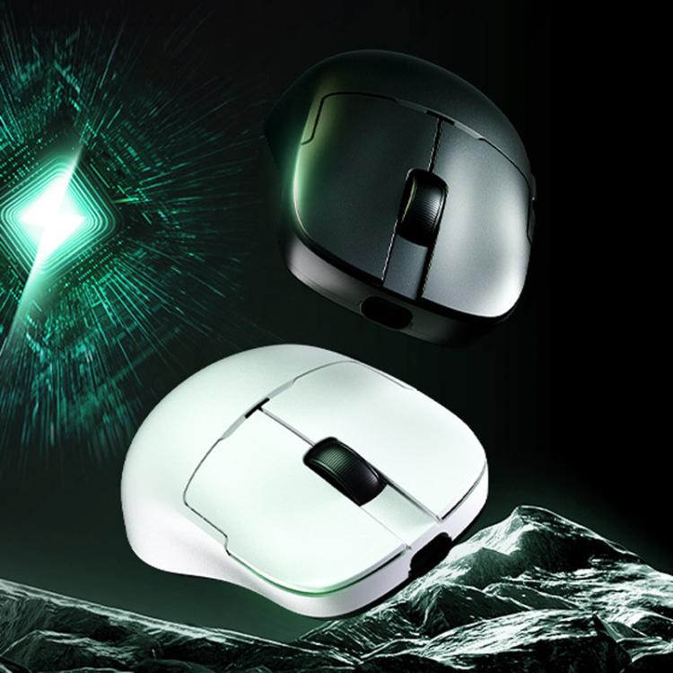 Ajazz NearLink / Wired / Bluetooth Tri-mode Mouse, AJ159 NL 400mAh PAW3311 White, AJ159 NL 800mAh PAW3311 Black, AJ159 NL 800mAh PAW3311 White, AJ159 NL P 800mAh PAW3395 Black, AJ159 NL P 800mAh PAW3395 White