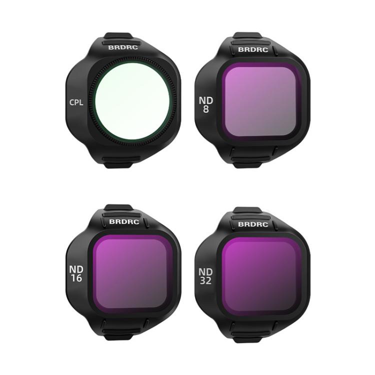 For DJI MINI 5 PRO BRDRC Drone Filters Lens Accessories, UV, CPL, ND16, CPL+ND8+ND16+ND32