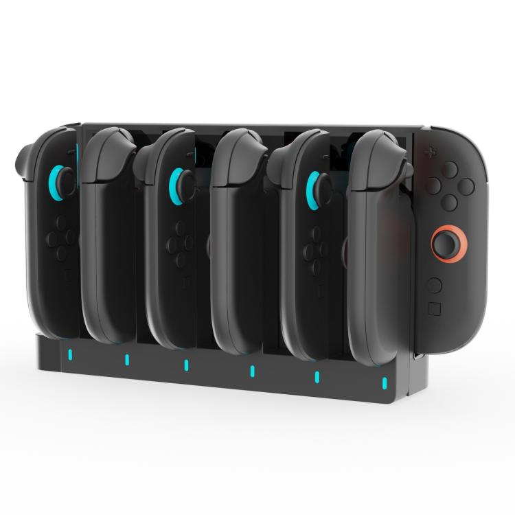 ipega 6 In 1 Charging Station for Nintendo Switch 2 Joy-Con Controllers Charging Dock, PG-SW2189