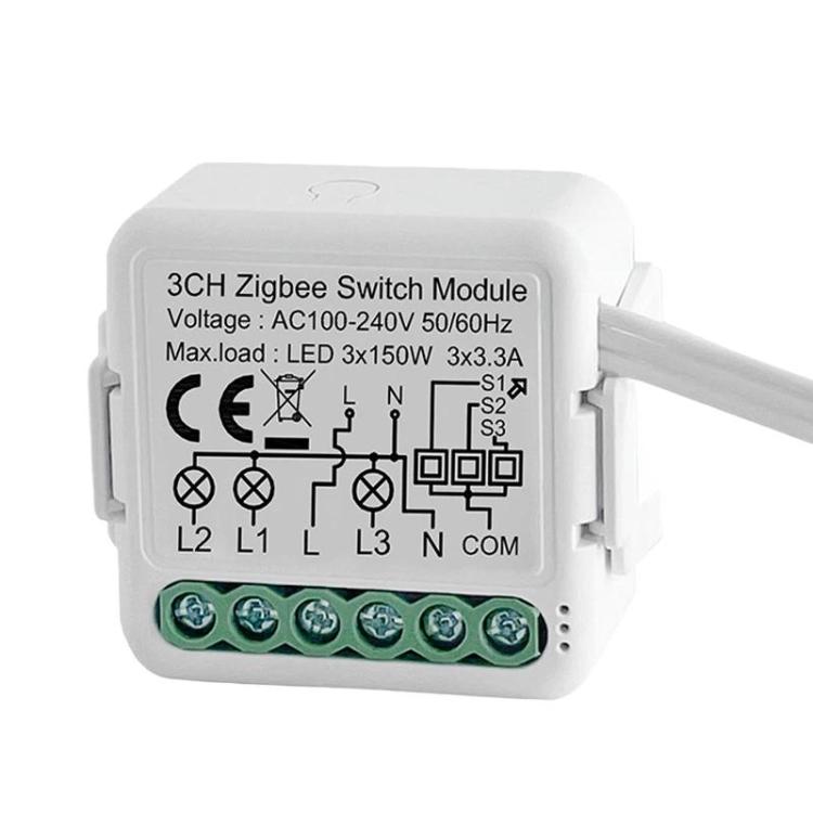 Smart On/Off Switch Voice Remote Control Remodeling Smart Switch Module, ZigBee3.0 Neutral Live Wire 1CH, ZigBee3.0 Neutral Live Wire 2CH, ZigBee3.0 Neutral Live Wire 3CH, ZigBee3.0 Neutral Live Wire 4CH, ZigBee3.0 Single Live Wire 1CH                 ...