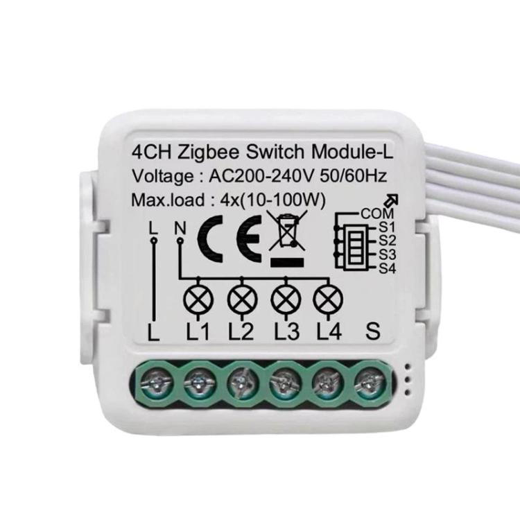 Smart On/Off Switch Voice Remote Control Remodeling Smart Switch Module, ZigBee3.0 Neutral Live Wire 1CH, ZigBee3.0 Neutral Live Wire 2CH, ZigBee3.0 Neutral Live Wire 3CH, ZigBee3.0 Neutral Live Wire 4CH, ZigBee3.0 Single Live Wire 1CH                 ...