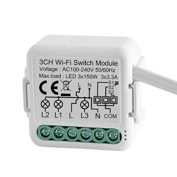 Smart On/Off Switch Voice Remote Control Remodeling Smart Switch Module, ZigBee3.0 Neutral Live Wire 1CH, ZigBee3.0 Neutral Live Wire 2CH, ZigBee3.0 Neutral Live Wire 3CH, ZigBee3.0 Neutral Live Wire 4CH, ZigBee3.0 Single Live Wire 1CH                 ...