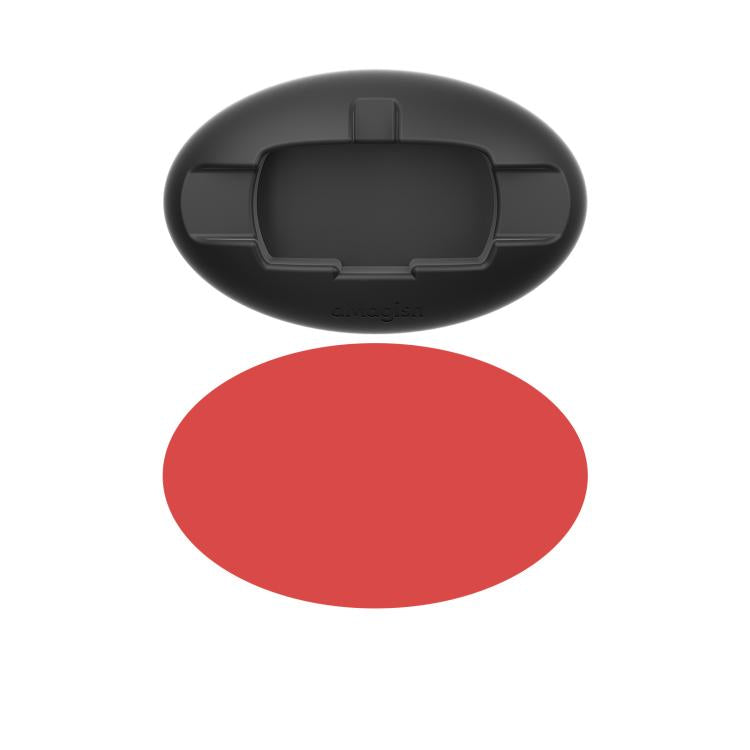 For Insta360 X4 Air/X3 aMagisn Silicone Mount Holder Base Car Dashboard & Desk Stand, Without Double-sided Tape, With Double-sided Tape