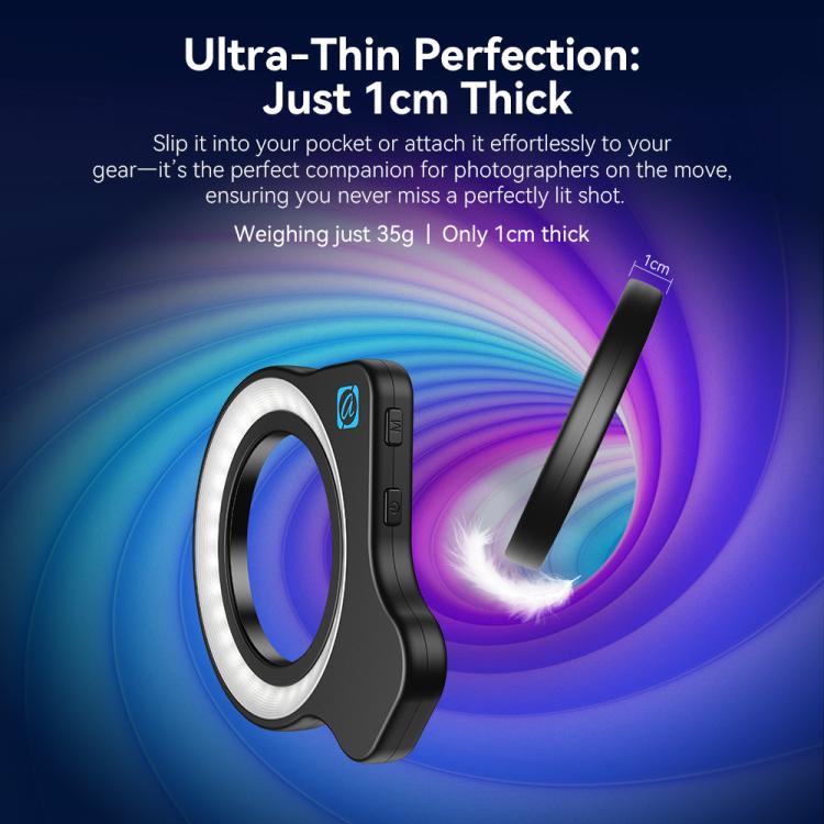 APEXEL HB100 Ultra Macro Lens & FL26 Fill Light Combo for Smartphones Close-Up Photography Kit, APL-HB100UFL26