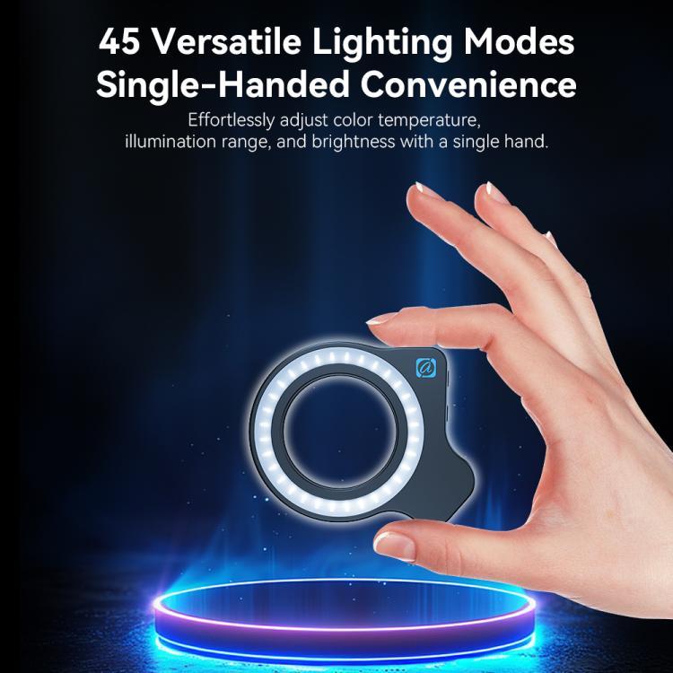 APEXEL HB100 Ultra Macro Lens & FL26 Fill Light Combo for Smartphones Close-Up Photography Kit, APL-HB100UFL26