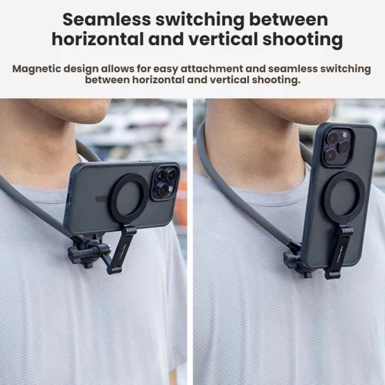 PGYTECH Magnetic Neck Hanger Front-View Phone View, P-GM-392
