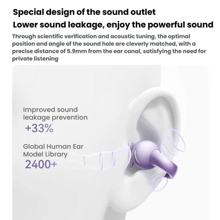 ANKER SoundCore C50i Ear Clip Air Conduction Bluetooth Earphones Wireless Open-Ear Sports Earphones