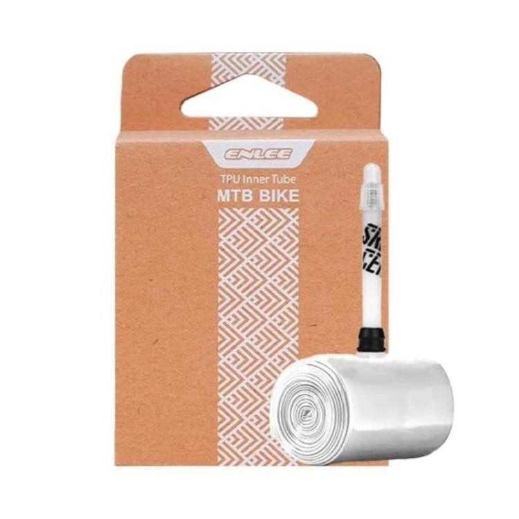 ENLEE Bike Presta Valve Lightweight TPU Inner Tube, Road 23-32C 45mm, Road 23-32C 65mm, Road 23-32C 85mm, MTB 26 inch, MTB 27.5 inch, MTB 29 inch, Gravel 45mm, Gravel 65mm