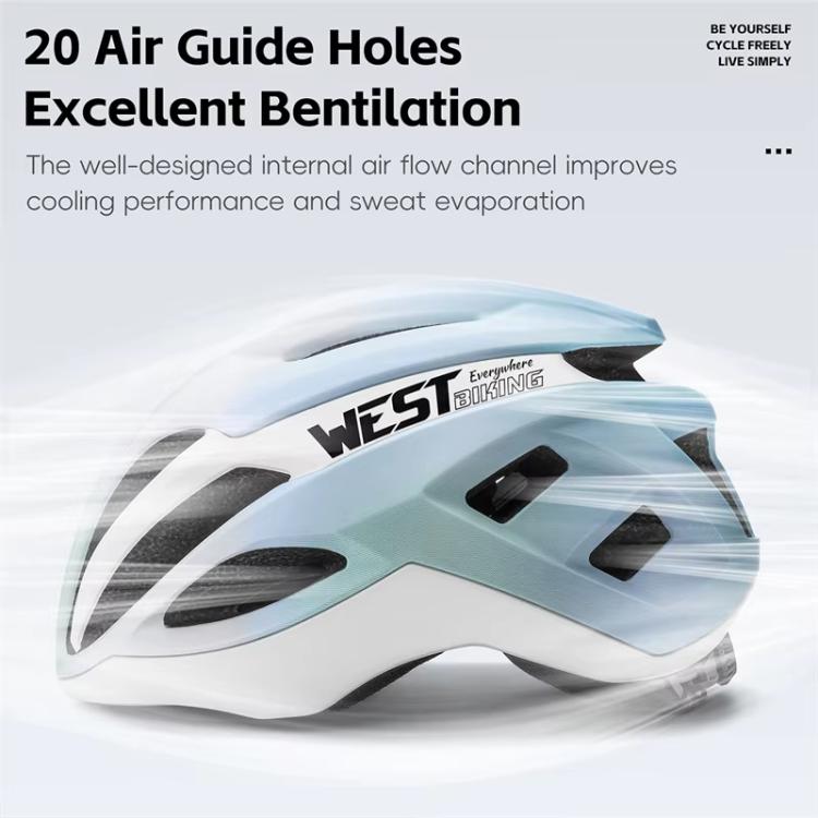 WEST BIKING Youth Bike Helmet for Road & Mountain Cycling with Anion Liner, Magnetic Buckle, 48-52cm