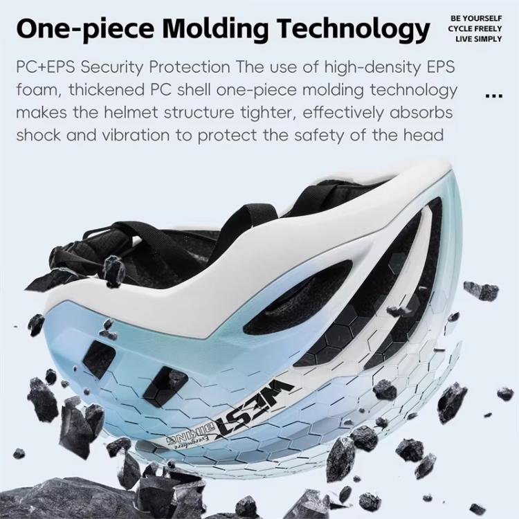 WEST BIKING Youth Bike Helmet for Road & Mountain Cycling with Anion Liner, Magnetic Buckle, 48-52cm