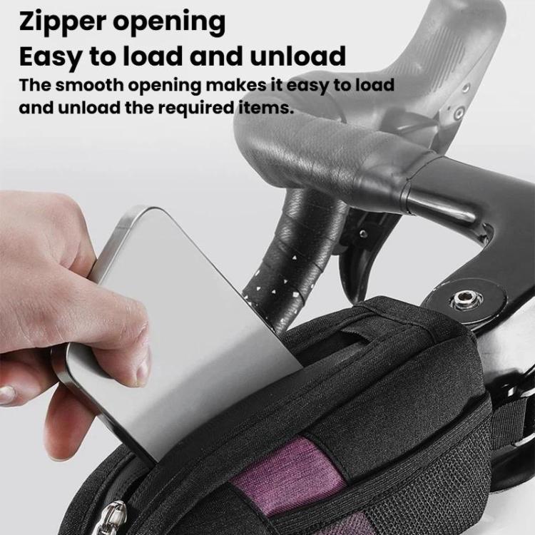 WEST BIKING YP0707429 Portable Large-Capacity Bike Top Tube Bag Road Bike Cycling Gear