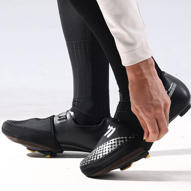 WEST BIKING Breathable Reflective Cycling Shoe Covers For Bikes Half Palm Windproof & Warm Shoe Covers, M, L, XL
