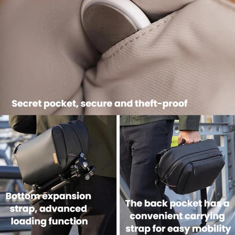PGYTECH Waterproof Shoulder Bag Travel Storage Chest Bag, 4L, 6L, 10L