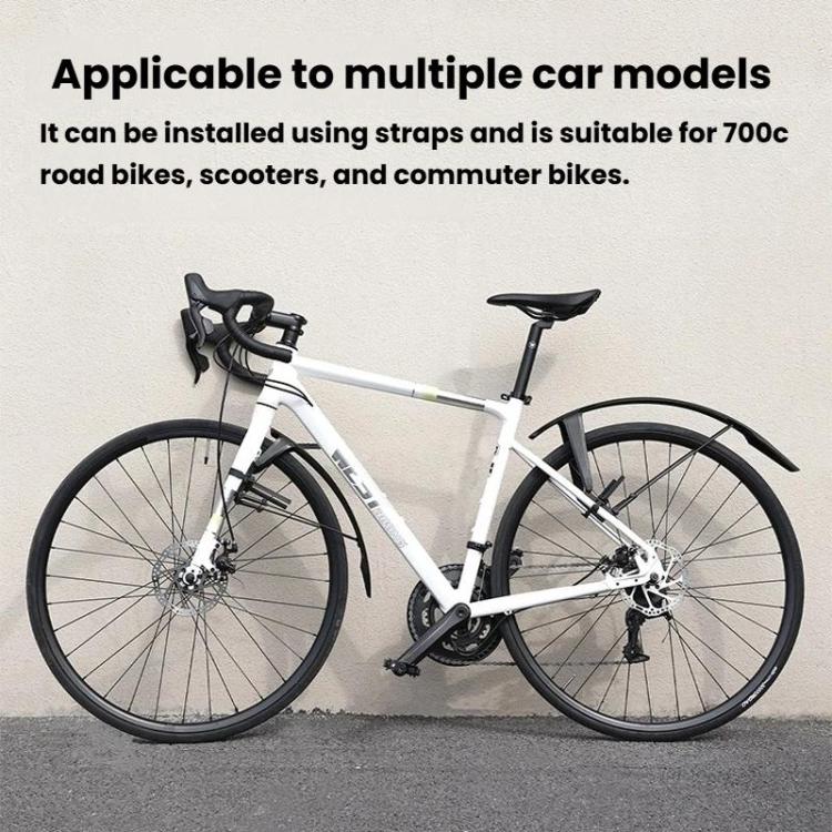 WEST BIKING YP0714046 Bike Front & Rear Extended Fenders Waterproof Mudguards Cycling Accessories
