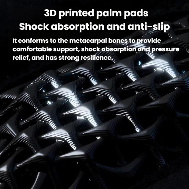 WEST BIKING YP0211278 3D Printed Cycling Anti-Slip Gloves Shock-Absorbing Full Finger Bike Gloves, M, L, XL, 2XL