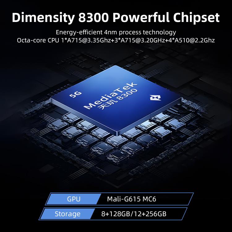 ANBERNIC RG477V 4.7-inch 120Hz Vertical Handheld Console Dimensity 8300 Chipset, Android 14, RGB Lighting & Gyroscope, RAM 8G+128GB, RAM 8G+128GB+128G SD Card, RAM 12G+256GB, RAM 12G+256GB+128G SD Card
